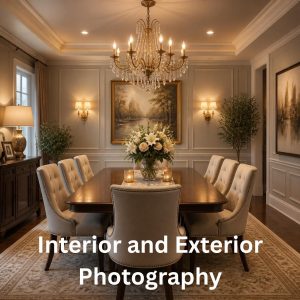 Interior and exterior Photography