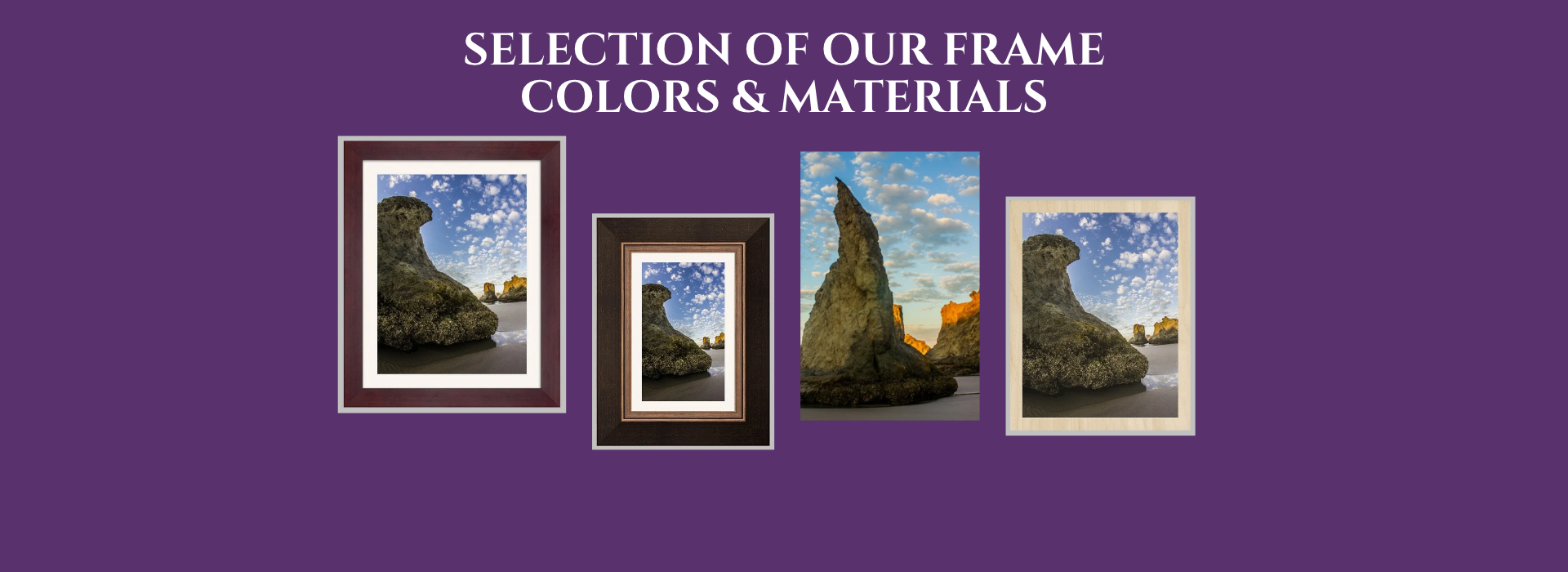9 Selection of our frames banner (1920 x 700 px)